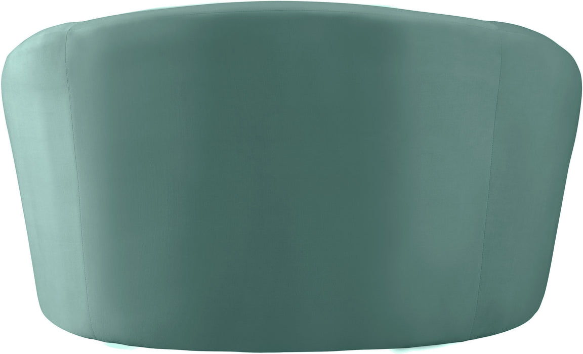 Riley Mint Velvet Chair - Furniture Stars (Chicago, IL)