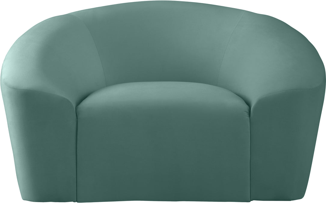 Riley Mint Velvet Chair - Furniture Stars (Chicago, IL)