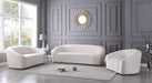 Riley Cream Velvet Sofa - Furniture Stars (Chicago, IL)
