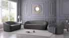 Riley Grey Velvet Chair - Furniture Stars (Chicago, IL)