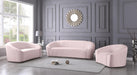 Riley Pink Velvet Sofa - Furniture Stars (Chicago, IL)