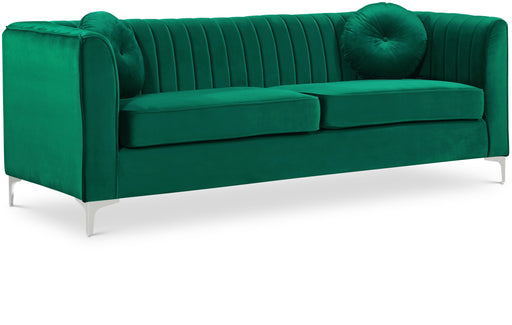 Isabelle Green Velvet Sofa image