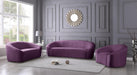 Riley Purple Velvet Sofa - Furniture Stars (Chicago, IL)