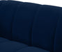 Elijah Navy Velvet Sofa - Furniture Stars (Chicago, IL)