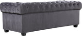 Bowery Grey Velvet Sofa - Furniture Stars (Chicago, IL)