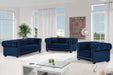Bowery Navy Velvet Sofa - Furniture Stars (Chicago, IL)