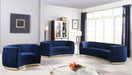 Julian Navy Velvet Sofa - Furniture Stars (Chicago, IL)