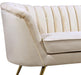 Margo Cream Velvet Sofa - Furniture Stars (Chicago, IL)