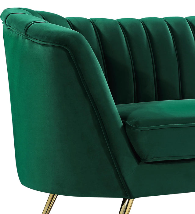 Margo Green Velvet Loveseat