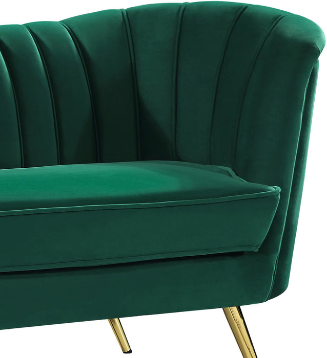 Margo Green Velvet Sofa - Furniture Stars (Chicago, IL)