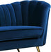 Margo Navy Velvet Sofa - Furniture Stars (Chicago, IL)