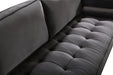 Emily Grey Velvet Sofa - Furniture Stars (Chicago, IL)