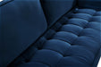 Emily Navy Velvet Loveseat - Furniture Stars (Chicago, IL)