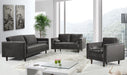 Emily Grey Velvet Sofa - Furniture Stars (Chicago, IL)