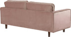 Emily Pink Velvet Sofa - Furniture Stars (Chicago, IL)