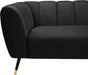 Beaumont Black Velvet Sofa - Furniture Stars (Chicago, IL)