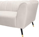 Beaumont Cream Velvet Sofa - Furniture Stars (Chicago, IL)