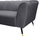 Beaumont Grey Velvet Sofa - Furniture Stars (Chicago, IL)