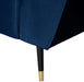Beaumont Navy Velvet Sofa - Furniture Stars (Chicago, IL)