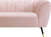 Beaumont Pink Velvet Sofa - Furniture Stars (Chicago, IL)