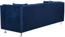 Mariel Navy Velvet Sofa - Furniture Stars (Chicago, IL)