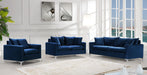 Naomi Navy Velvet Sofa - Furniture Stars (Chicago, IL)