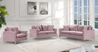 Naomi Pink Velvet Sofa - Furniture Stars (Chicago, IL)