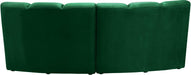 Infinity Green Velvet 2pc. Modular Sectional - Furniture Stars (Chicago, IL)