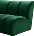 Infinity Green Velvet 2pc. Modular Sectional - Furniture Stars (Chicago, IL)