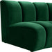 Infinity Green Velvet 2pc. Modular Sectional - Furniture Stars (Chicago, IL)