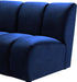 Infinity Navy Velvet 6pc. Modular Sectional - Furniture Stars (Chicago, IL)