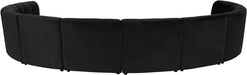 Limitless Black Velvet 10pc. Modular Sectional - Furniture Stars (Chicago, IL)