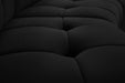 Limitless Black Velvet 8pc. Modular Sectional - Furniture Stars (Chicago, IL)