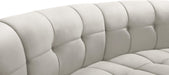 Limitless Cream Velvet 7pc. Modular Sectional - Furniture Stars (Chicago, IL)