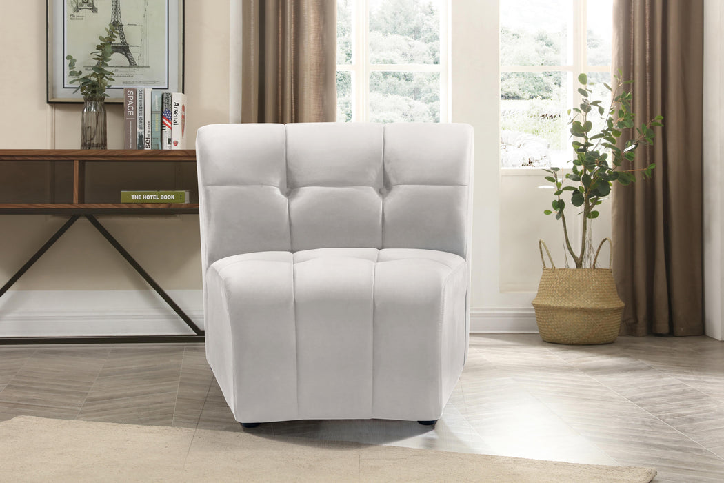 Limitless Cream Velvet Modular Chair - Furniture Stars (Chicago, IL)