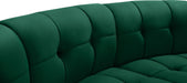 Limitless Green Velvet 7pc. Modular Sectional - Furniture Stars (Chicago, IL)
