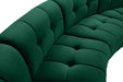 Limitless Green Velvet 7pc. Modular Sectional - Furniture Stars (Chicago, IL)