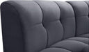 Limitless Grey Velvet 15pc. Modular Sectional - Furniture Stars (Chicago, IL)