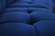 Limitless Navy Velvet 9pc. Modular Sectional - Furniture Stars (Chicago, IL)