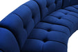 Limitless Navy Velvet 9pc. Modular Sectional - Furniture Stars (Chicago, IL)