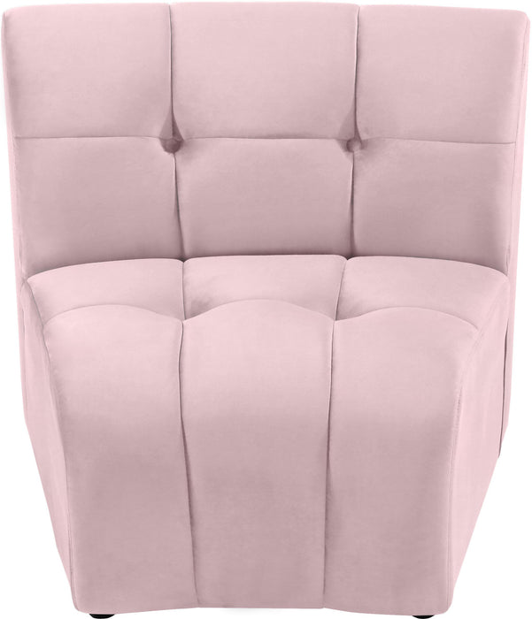 Limitless Pink Velvet Modular Chair