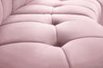 Limitless Pink Velvet 13pc. Modular Sectional - Furniture Stars (Chicago, IL)