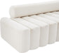 Melody Cream Velvet Loveseat - Furniture Stars (Chicago, IL)