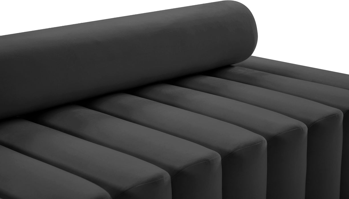 Melody Grey Velvet Sofa - Furniture Stars (Chicago, IL)