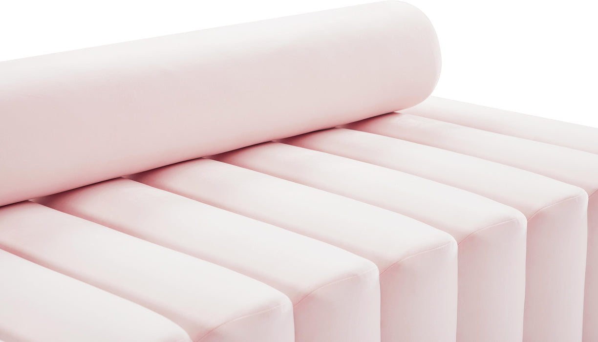 Melody Pink Velvet Sofa - Furniture Stars (Chicago, IL)