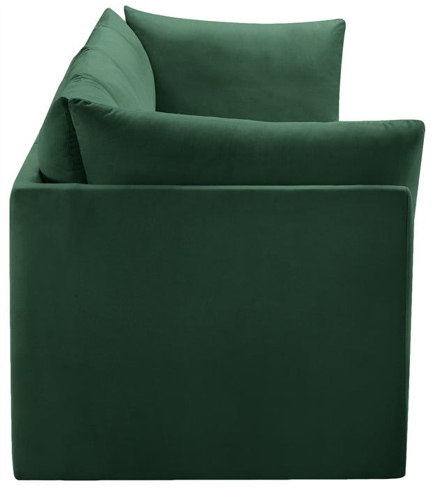 Jacob Green Velvet Modular Sofa - Furniture Stars (Chicago, IL)