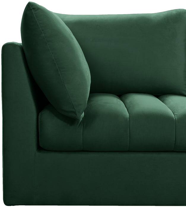 Jacob Green Velvet Modular Sofa - Furniture Stars (Chicago, IL)