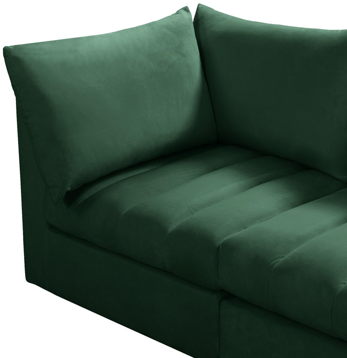 Jacob Green Velvet Modular Sofa - Furniture Stars (Chicago, IL)