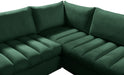 Jacob Green Velvet Modular Sectional - Furniture Stars (Chicago, IL)