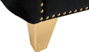 Michelle Black Velvet Loveseat - Furniture Stars (Chicago, IL)